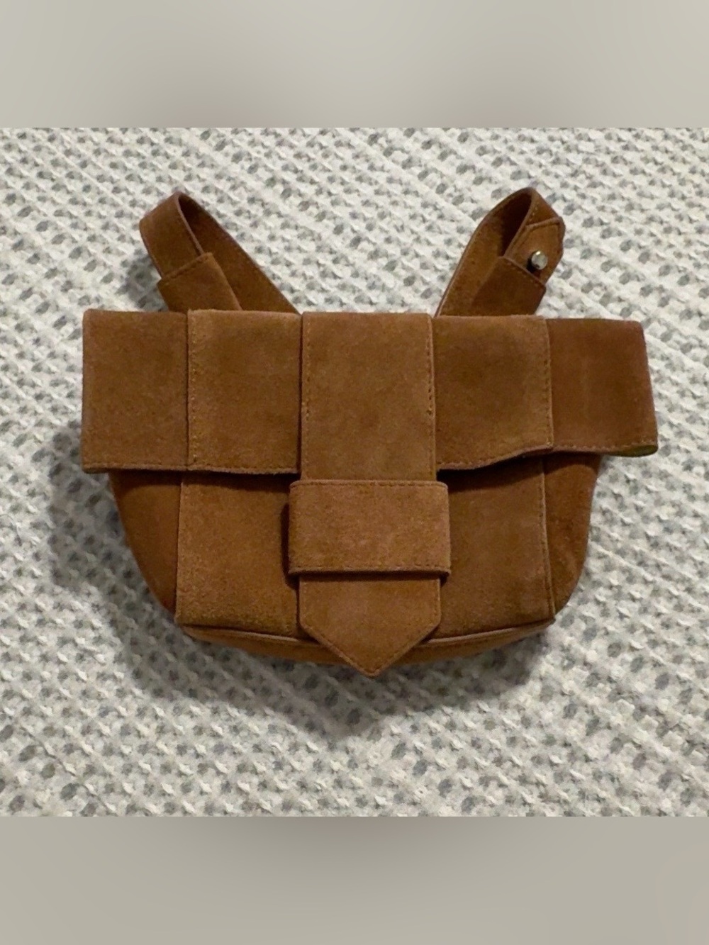 Banana Republic Mini Tab Crossbody Bag in Cognac 🤎